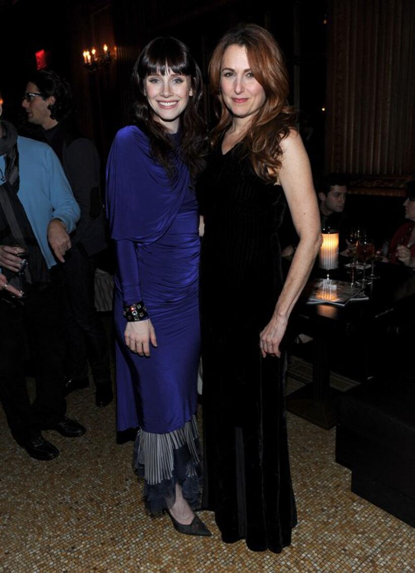 Bryce Dallas Howard and Jodie Markell at the after party of the premiere of "The Loss of a Teardrop Diamond."
