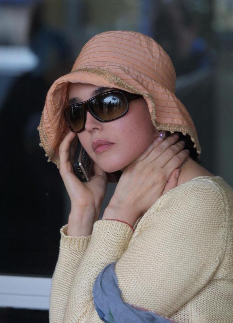 Isabelle Adjani at the Moussem or gathering of nomadic Berbers.