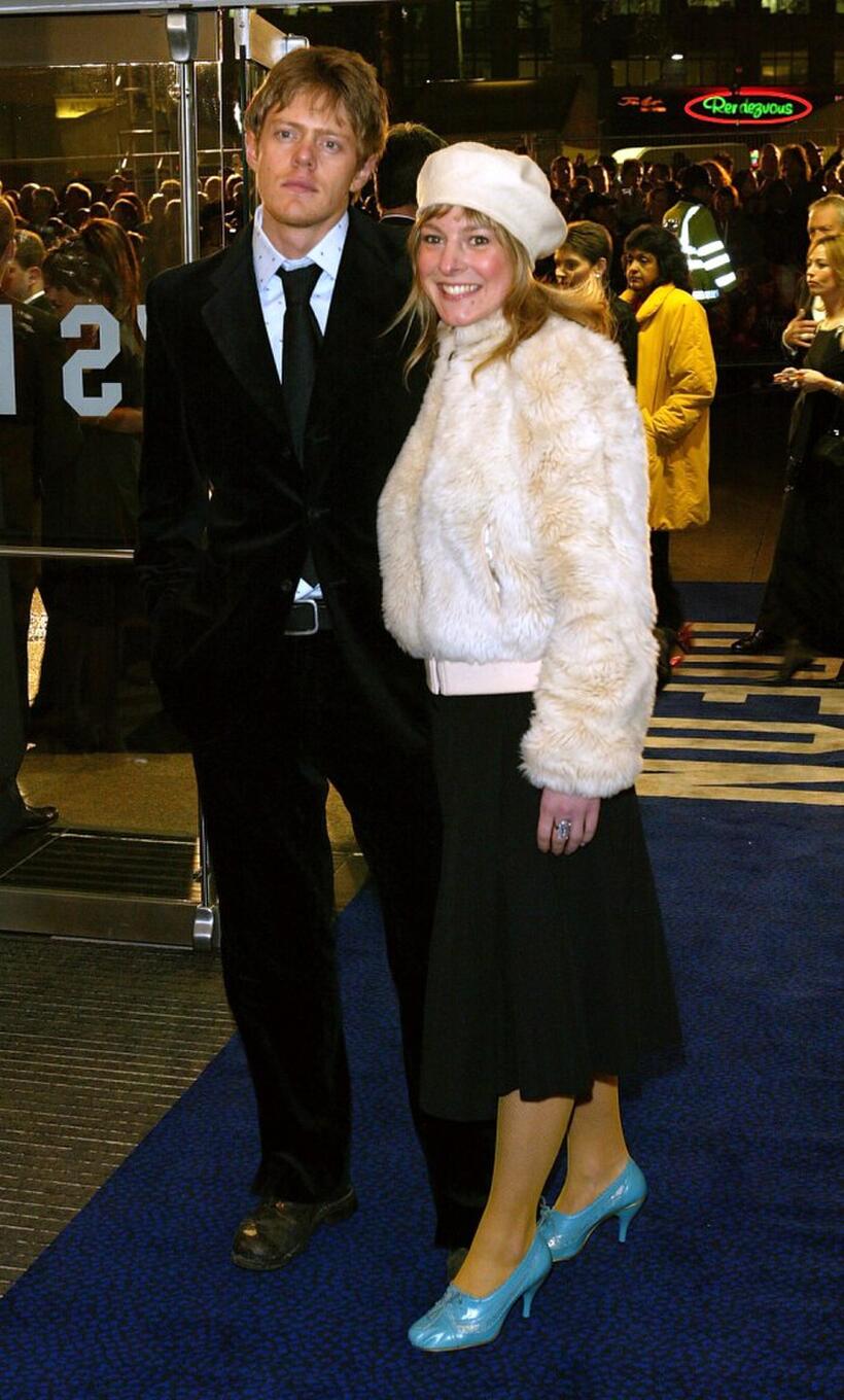 Kris Marshall and Harriette Quarrie at the UK film premiere of "Merchant Of Venice."