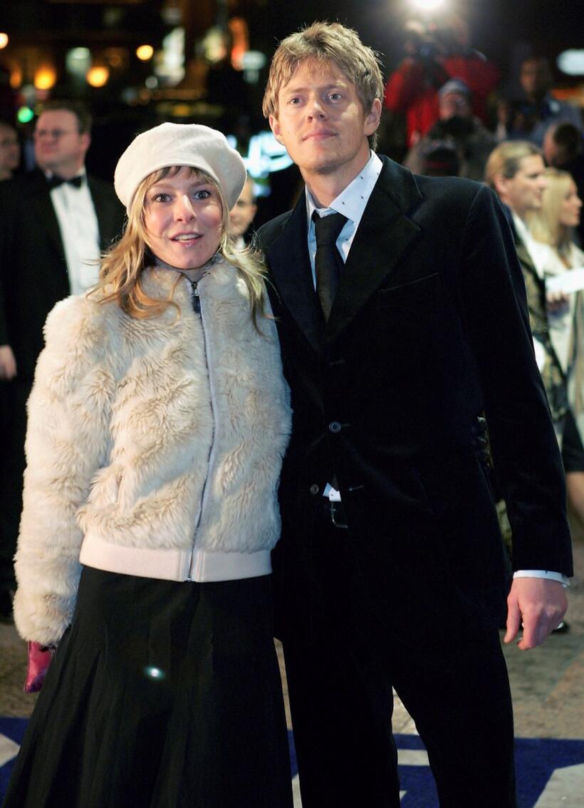 Kris Marshall and Guest at the UK premiere of "Merchant Of Venice."