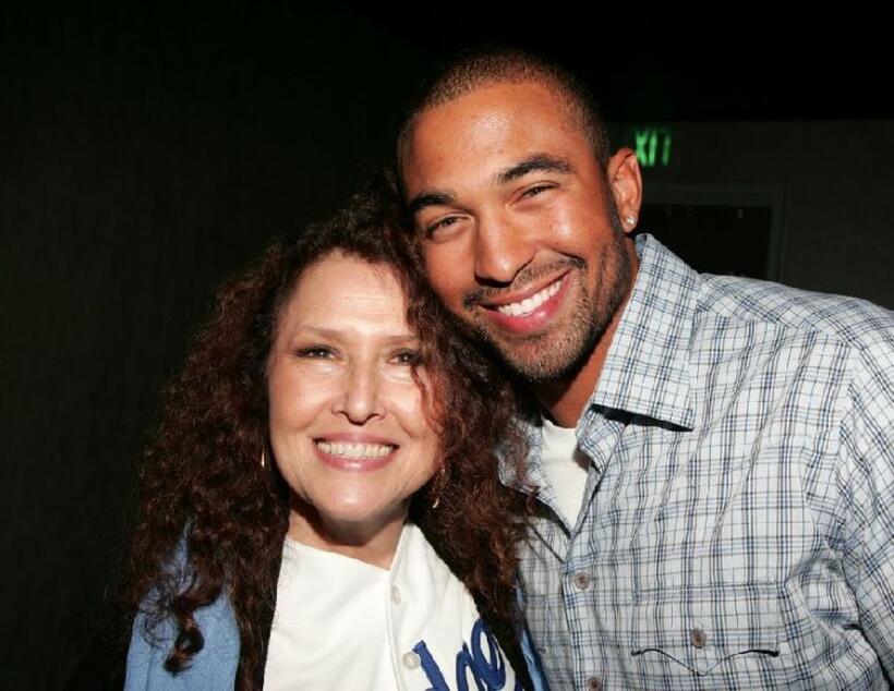 Melissa Manchester and Matt Kemp at the premiere of "Bluetopia."