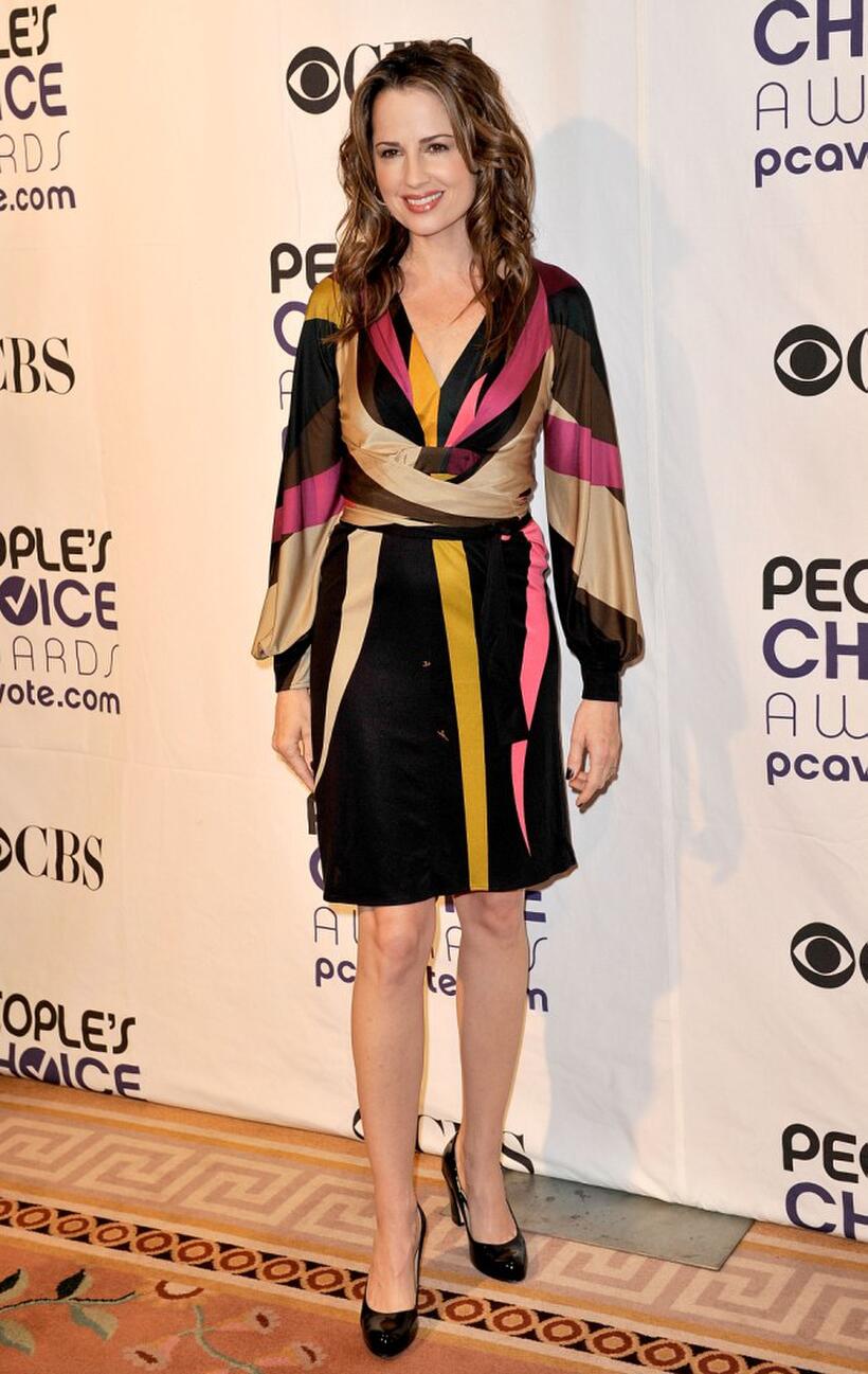 Paula Marshall at the 35th Annual People's Choice Awards nominations.