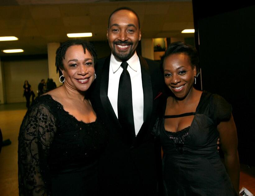 S. Epatha Merkerson, Jesse L. Martin and Marianne Jean-Baptiste at the 38th annual NAACP Image Awards.