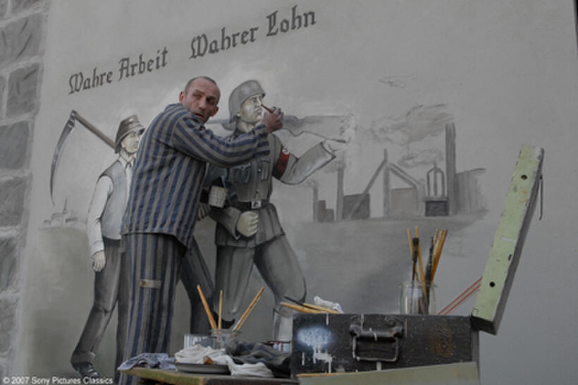 Karl Markovics in "The Counterfeiters."