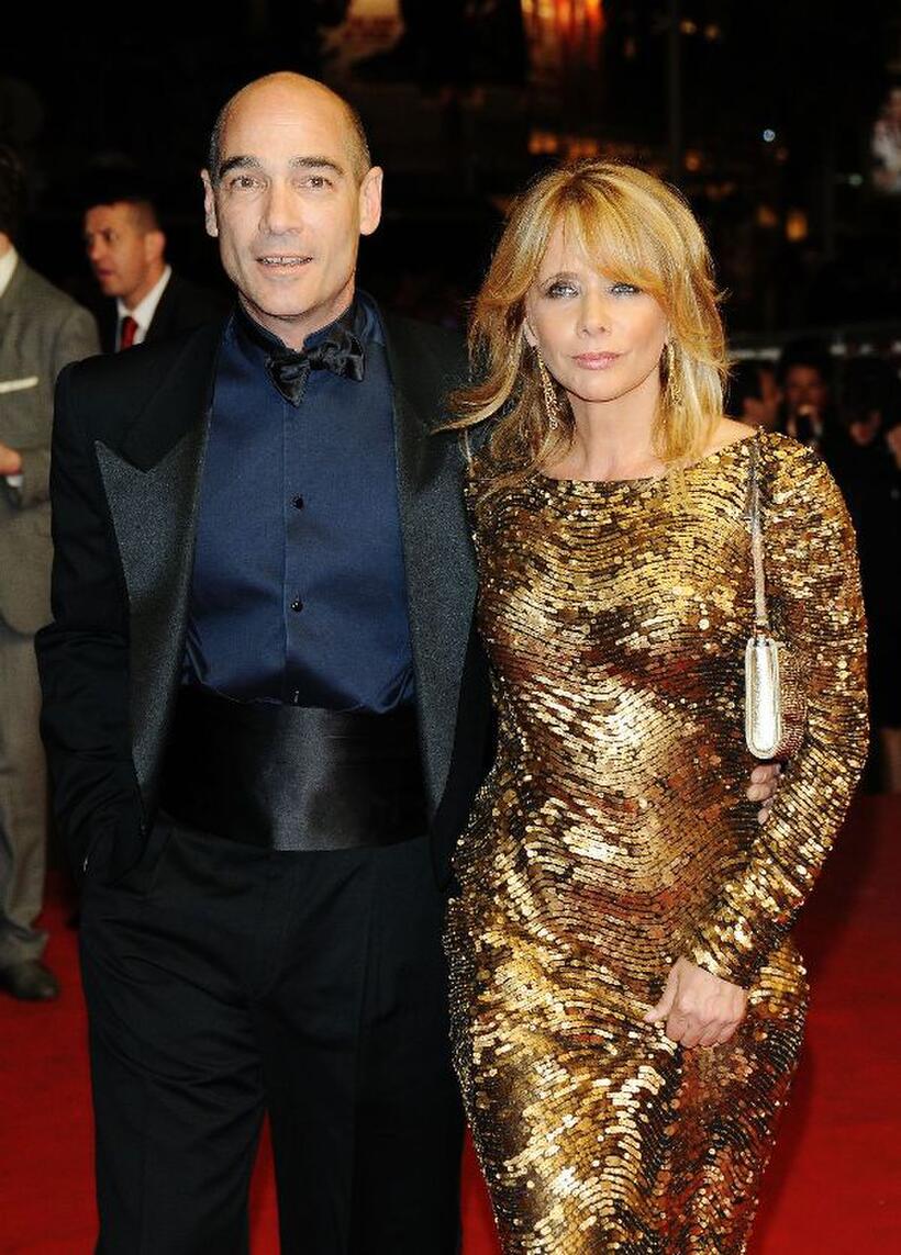 Jean-Marc Barr and Rosanna Arquette at the 62nd International Cannes Film Festival.