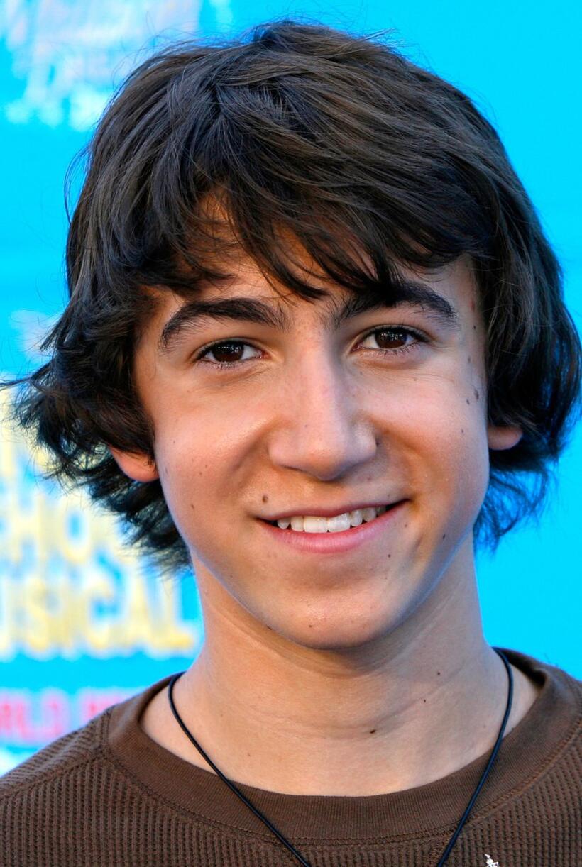 Vincent Martella at the world premiere of "High School Musical 2."