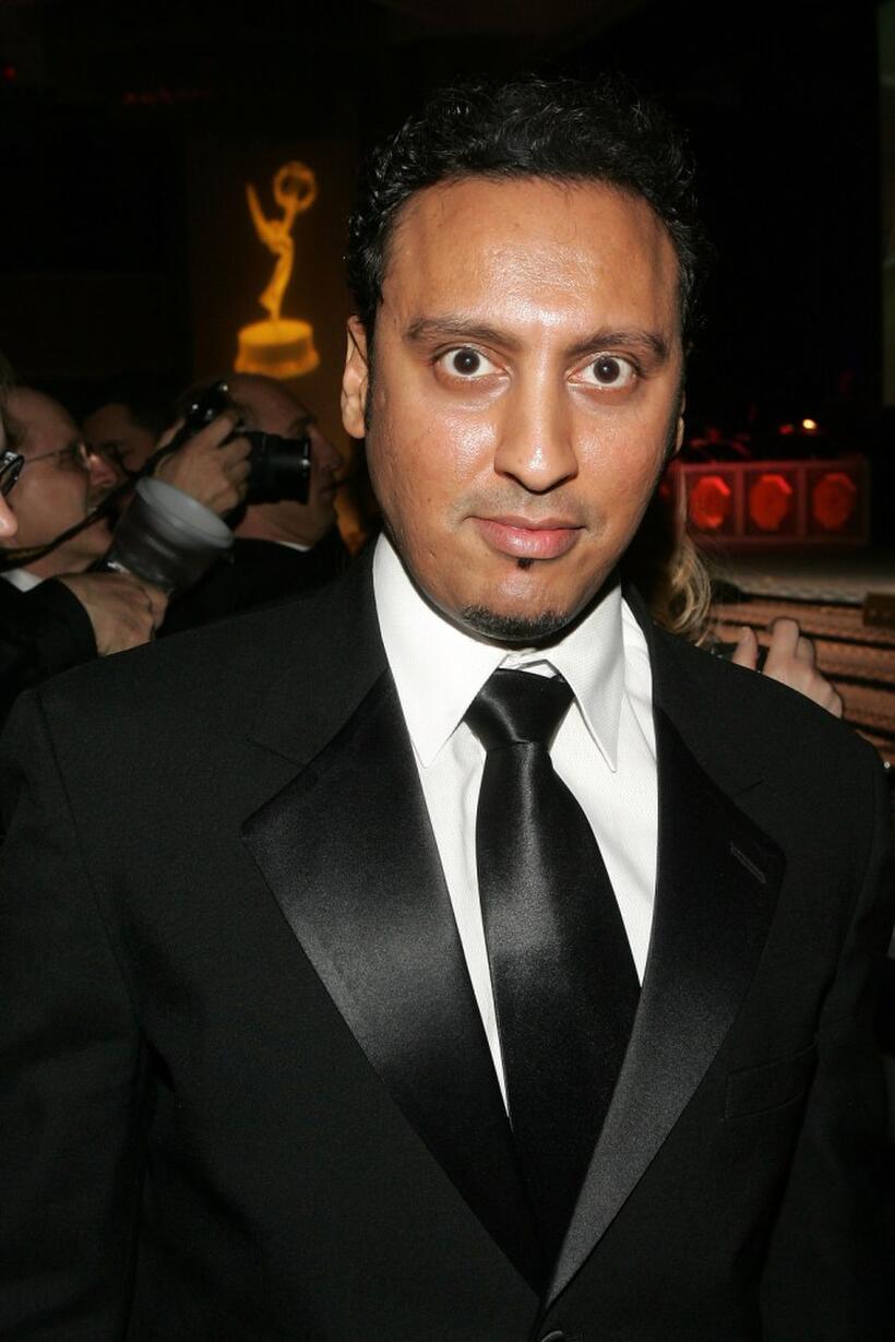 Aasif Mandvi at the 50th Annual New York Emmy Awards Gala.