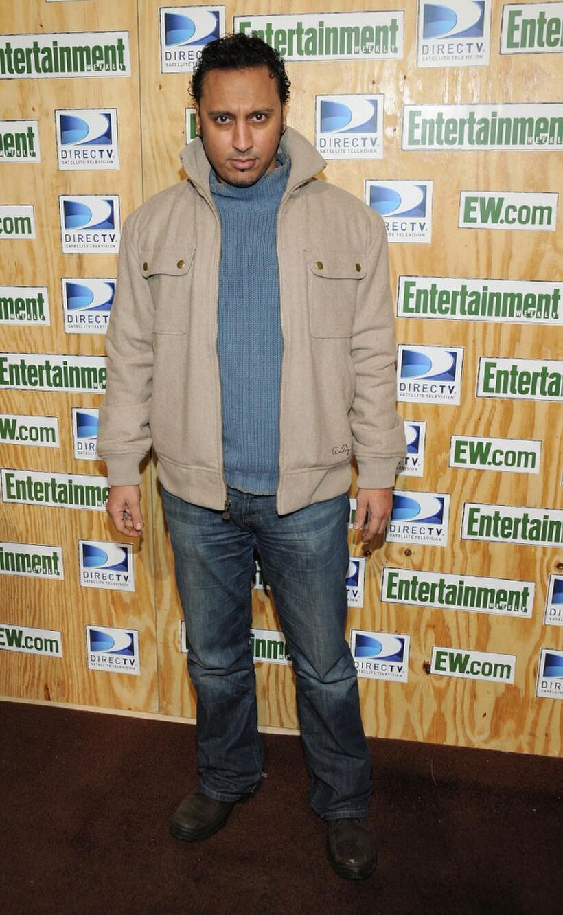 Aasif Mandvi at the Entertainment Weeklys Sundance Party.
