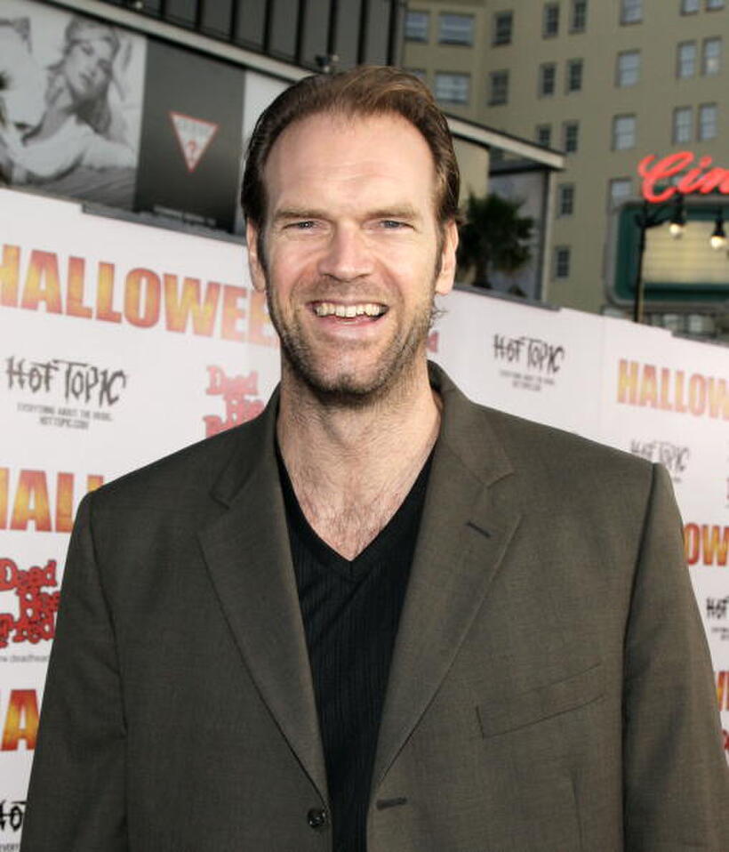 "Halloween" star Tyler Mane at the L.A. premiere.