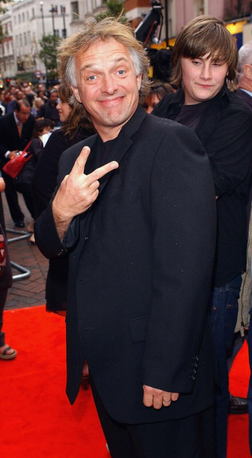 Rik Mayall at the UK premiere of "Around The World In 80 Days."