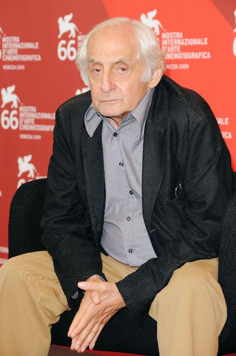 Francesco Maselli at the photocall of "Le Ombre Rosse" during the 66th Venice Film Festival.
