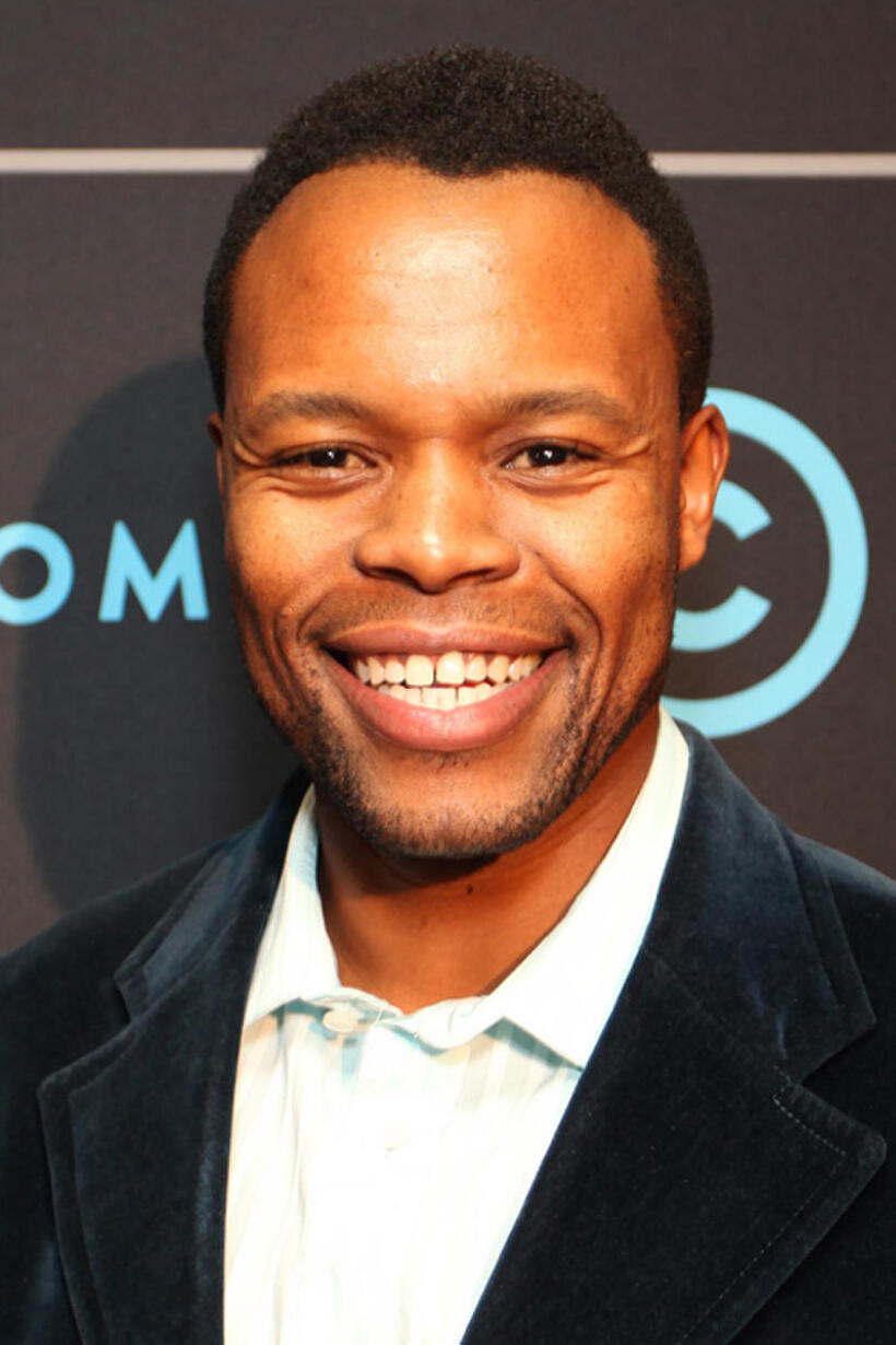Tumisho K. Masha at the Comedy Central Roast of Steve Hofmeyer in South Africa.