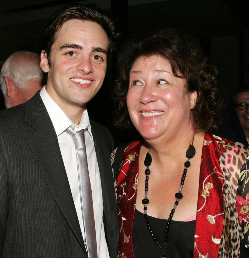 Vincent Piazza and Margo Martindale at the after party of the premiere of "Rocket Science."