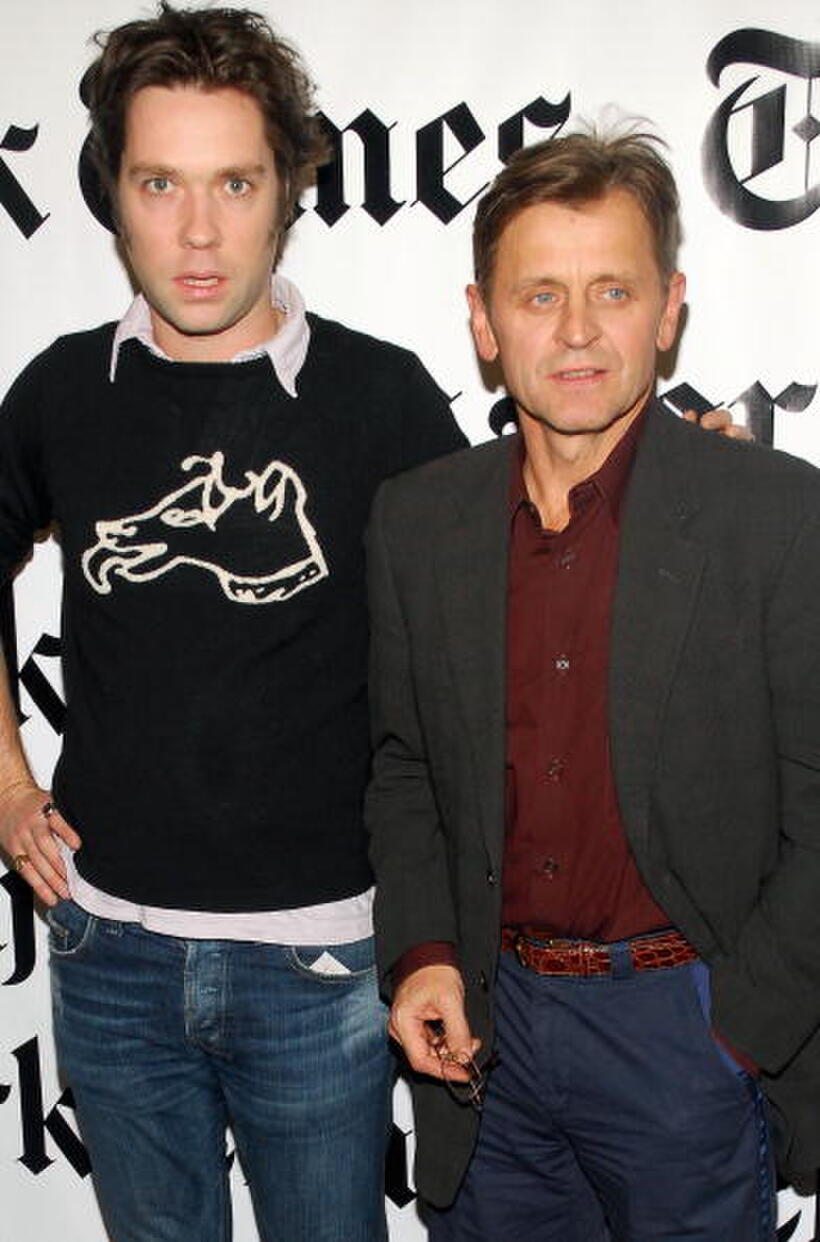 Mikhail Baryshnikov and Rufus Wainwright at the 6th Annual New York Times Arts & Leisure Weekend.