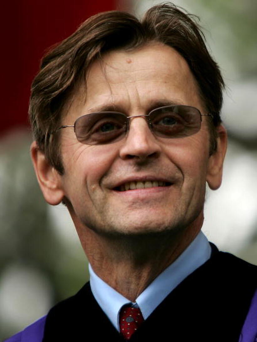 Mikhail Baryshnikov at the New York University during the 174th commencement exercises.