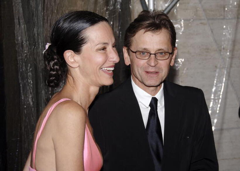 Mikhail Baryshnikov and Cynthia Rowley at the opening night of the New York City Ballet's "Romeo + Juliet."