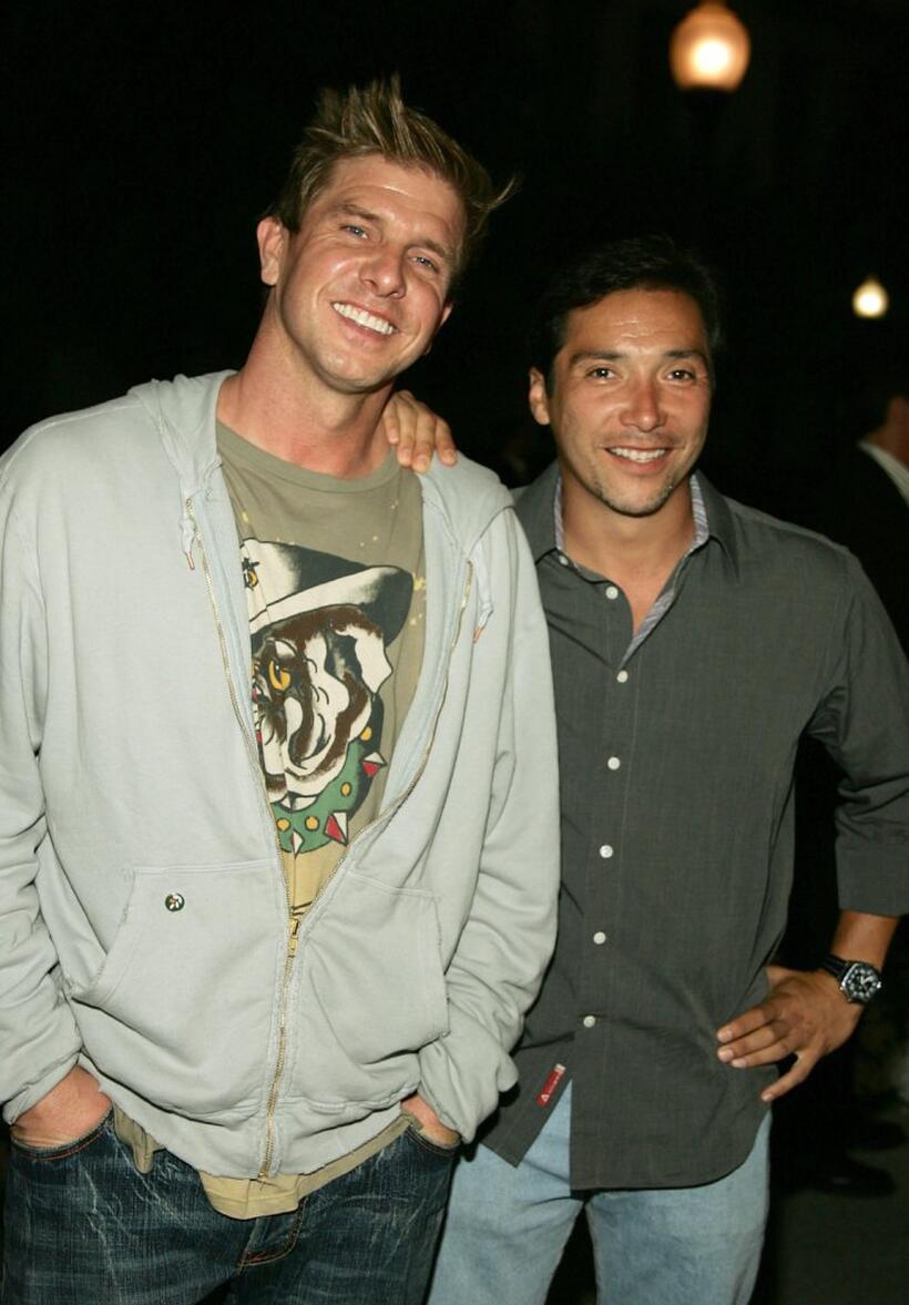 Kenny Johnson and Benito Martinez at the Season Four Premiere Screening of "Nip/Tuck."