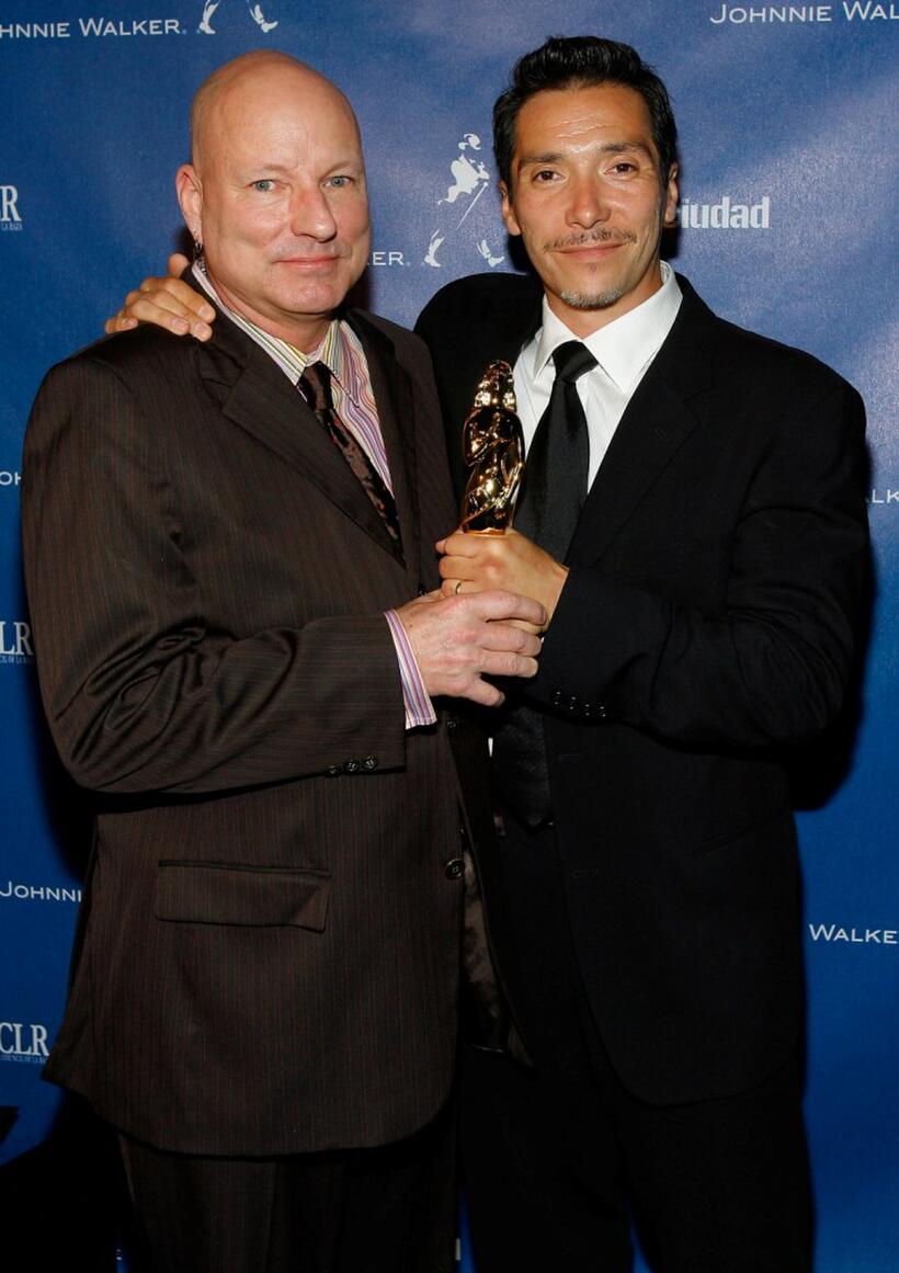 Charles H. Eglee and Benito Martinez at the VIP post party for the 2007 NCLR ALMA awards.