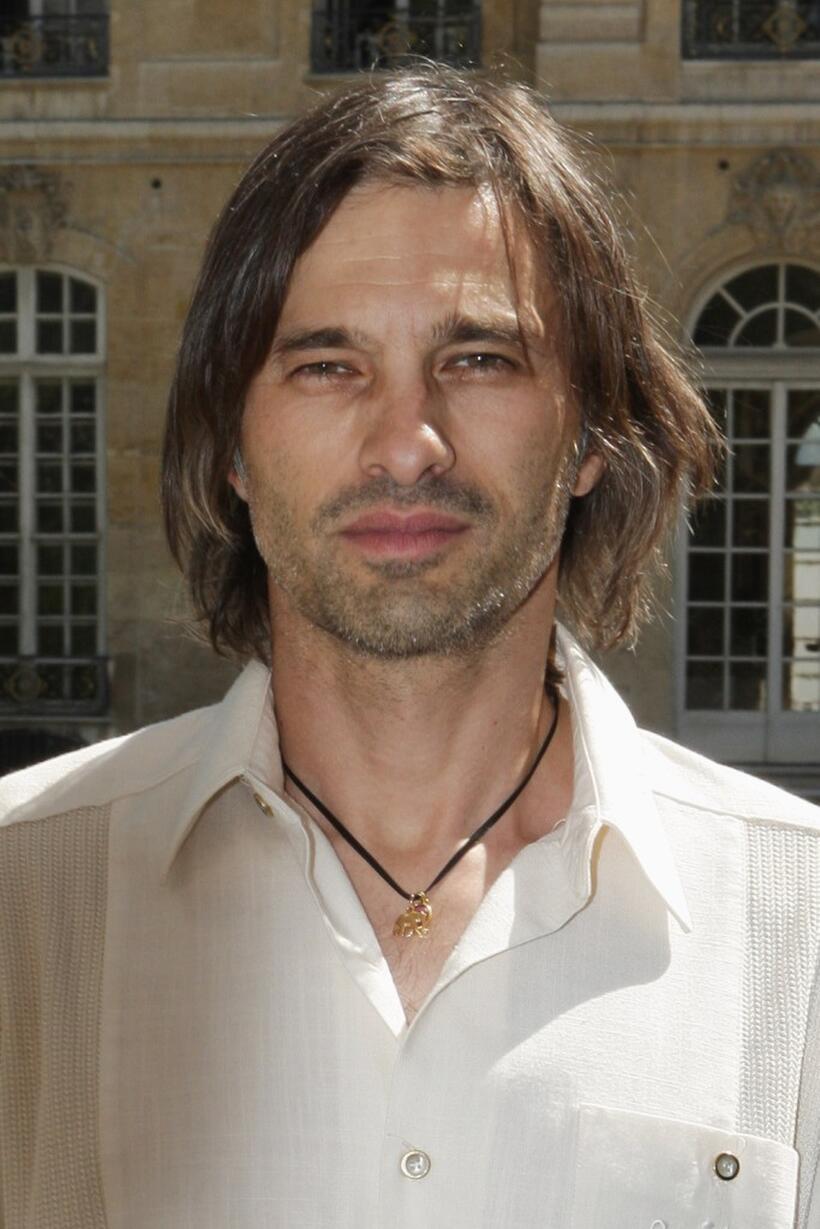 Olivier Martinez at the Dior 09 Fall Winter Haute Couture Fashion show.
