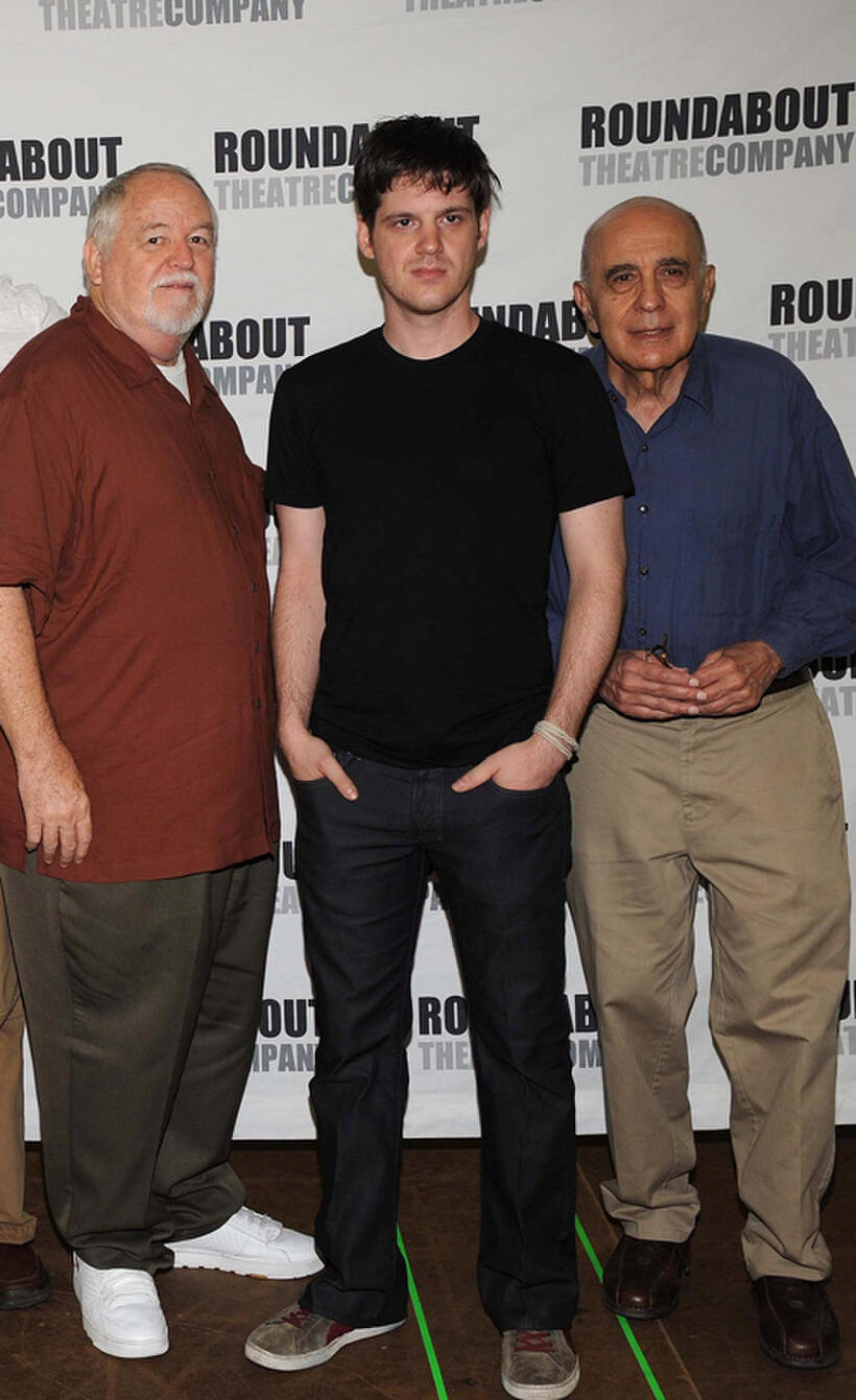 Dakin Matthews, Michael Esper and George Morfogen at the portrait session of "A Man For All Seasons" in New York.