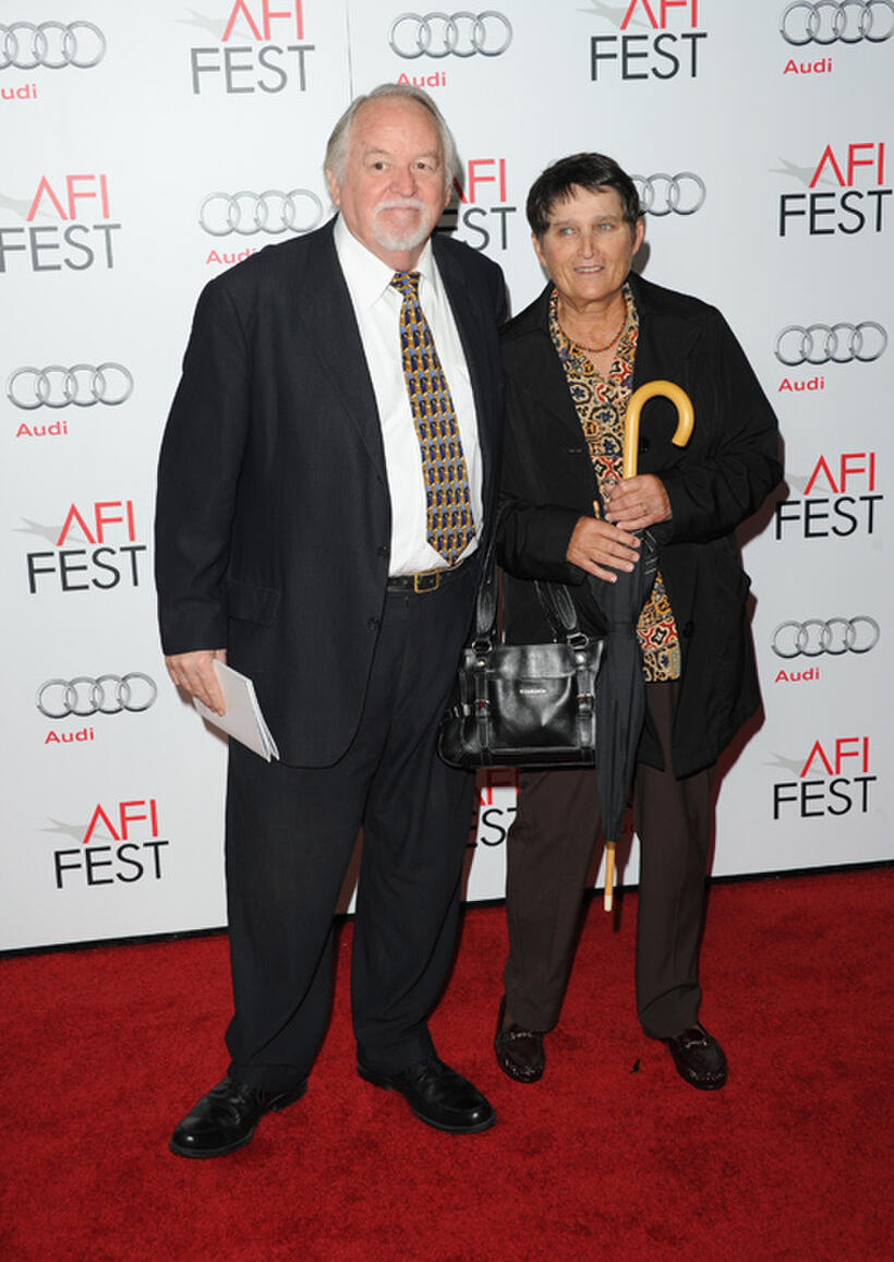 Dakin Matthews and Guest at the California premiere of "Lincoln."