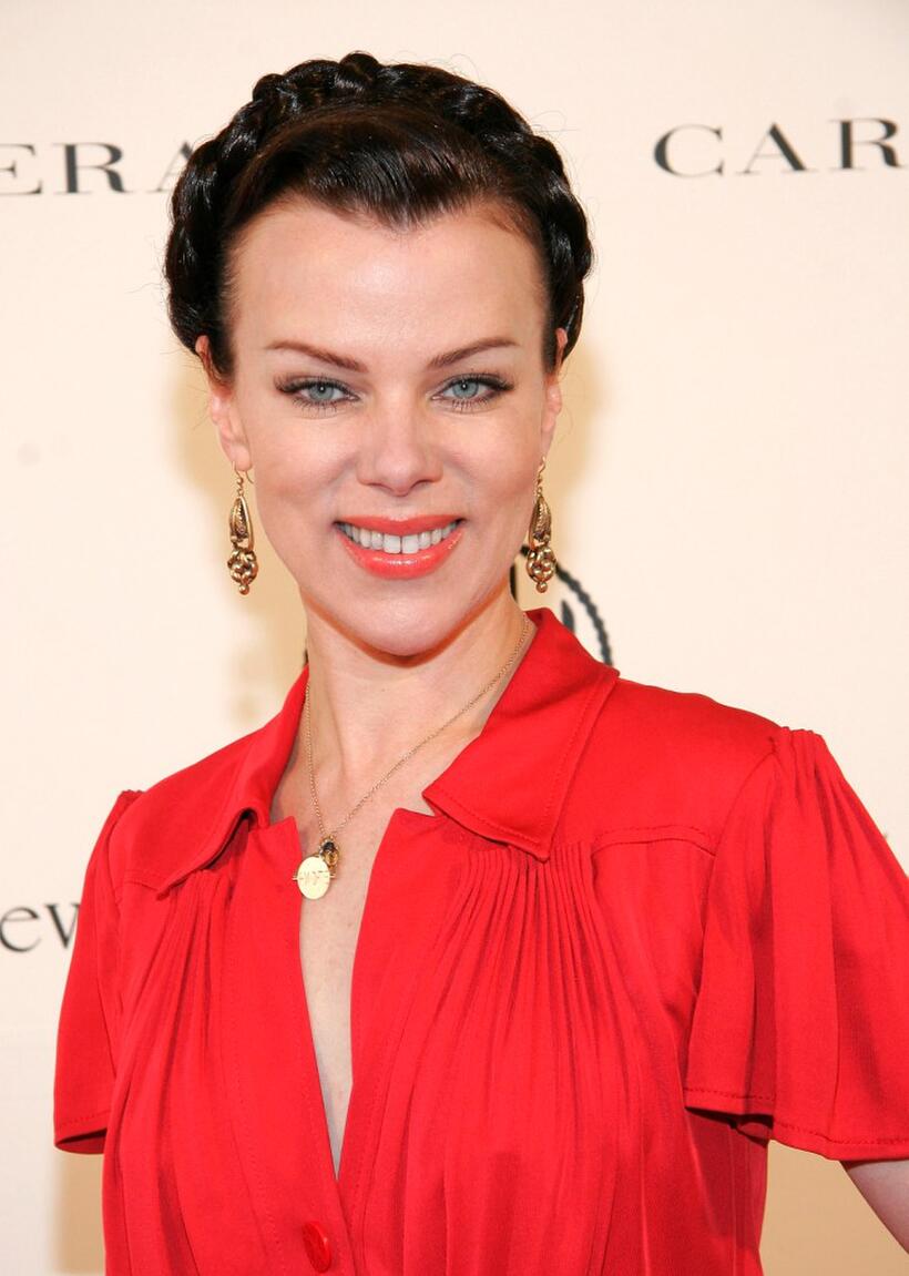 Debi Mazar at the Caroline Herrera Spring 2007 Fashion Show.