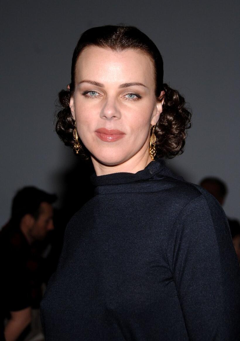 Debi Mazar at the Costello Tagliapietra Fall 2007 fashion show during Mercedes-Benz fashion.