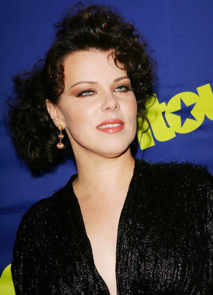 Debi Mazar at the premiere of the "Entourage."
