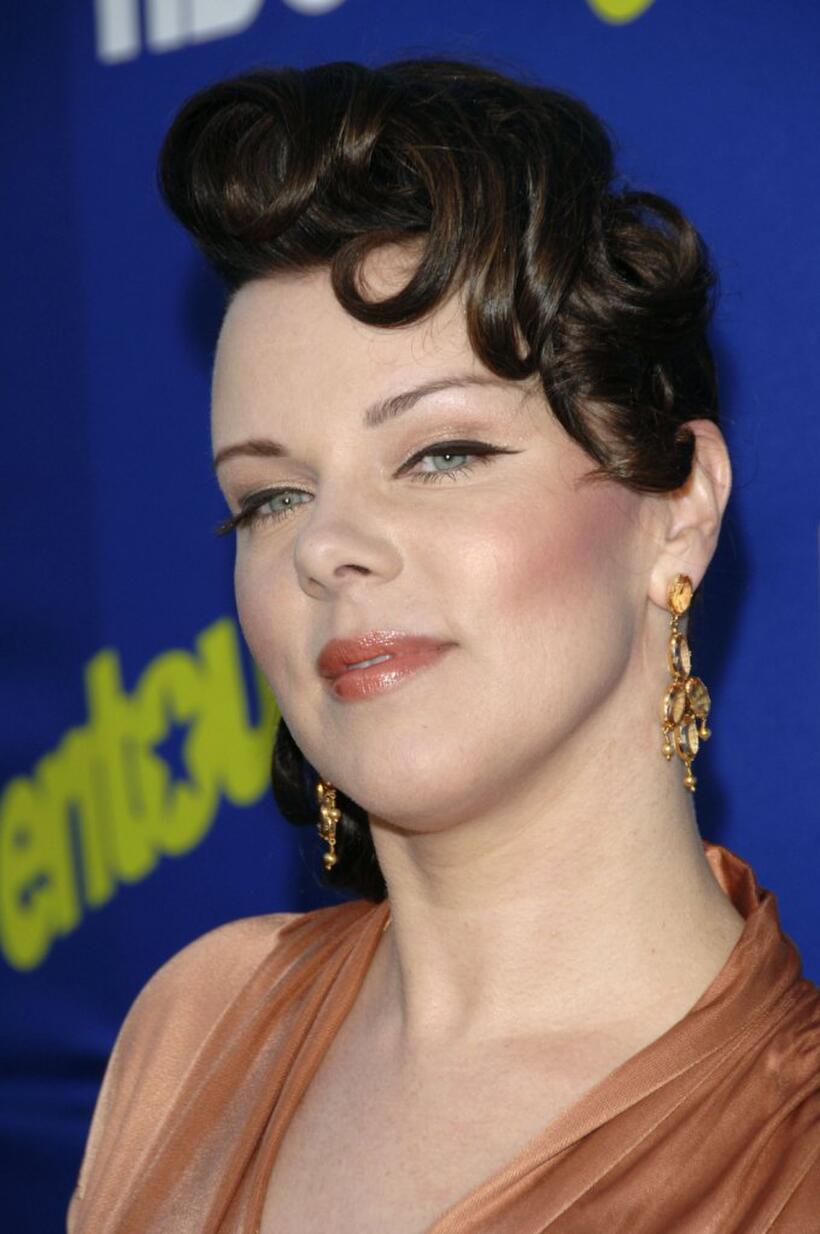 Debi Mazar at the premiere of the "Entourage."