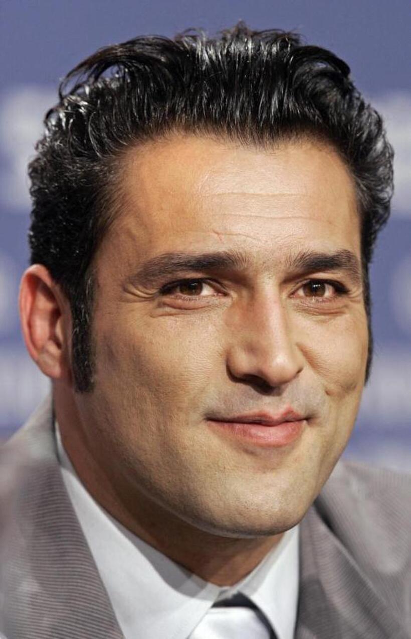 Jean-Pierre Martins at the press conference of "La vie en rose."