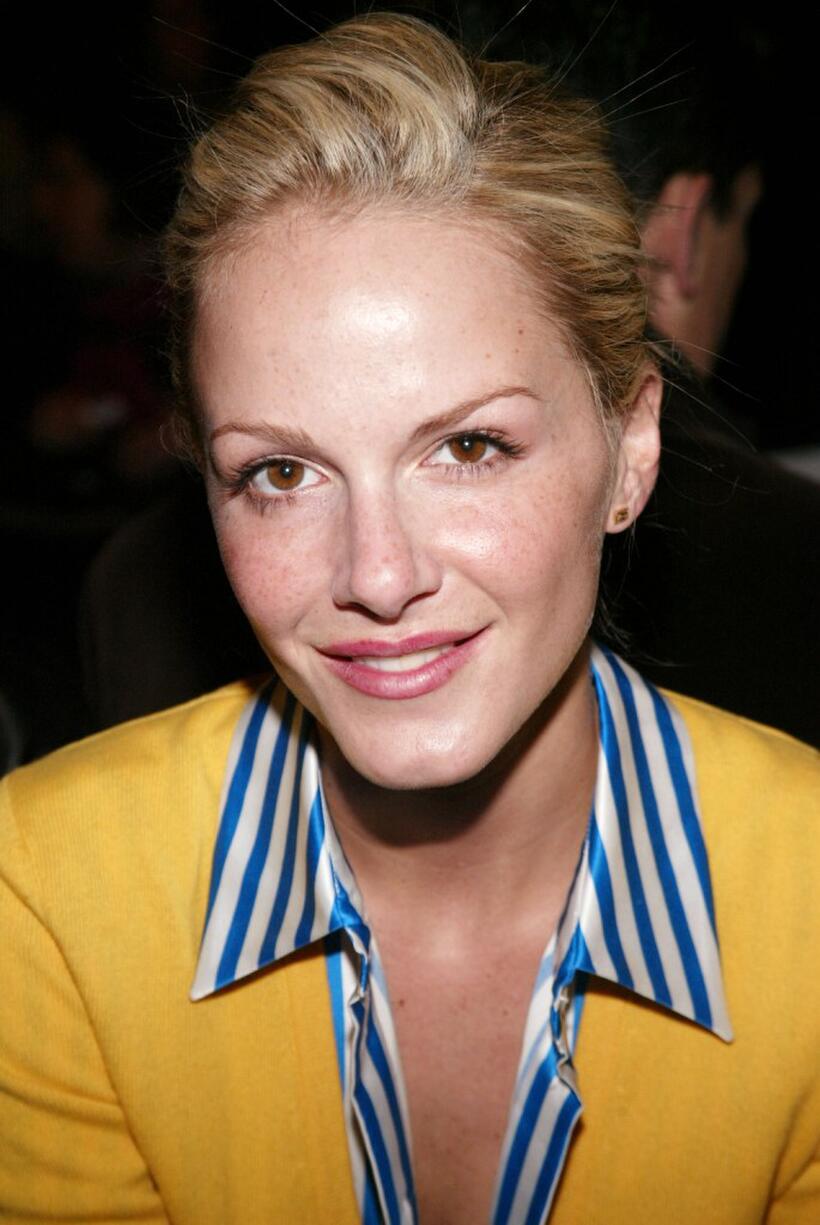 Monet Mazur at the Michael Kors Fall 2004 fashion show during the Olympus Fashion Week.