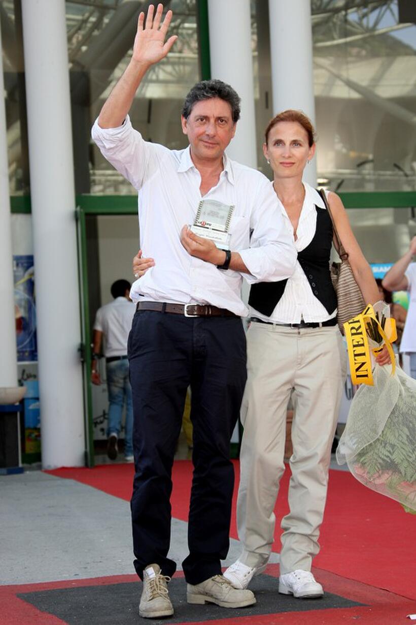 Sergio Castellitto and Margaret Mazzantini at the 2009 Giffoni Experience.