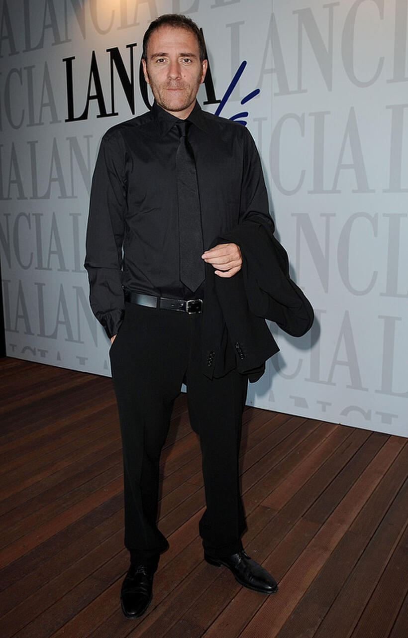 Valerio Mastandrea at the Lancia Cafe during the 67th Venice International Film Festival.