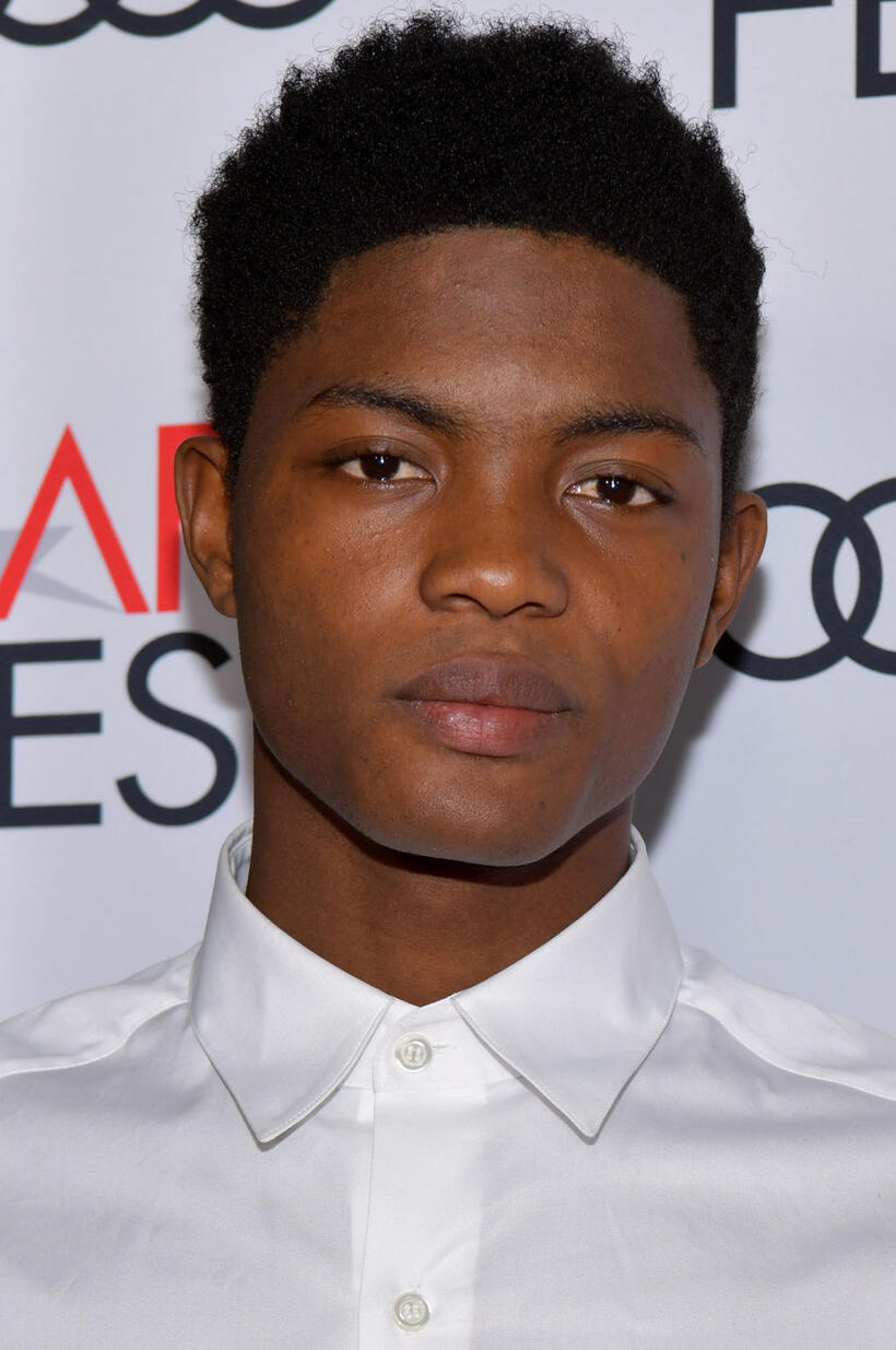 Ibrahima Mbaye at the "Atlantics" premiere during AFI FEST 2019 in Hollywood.