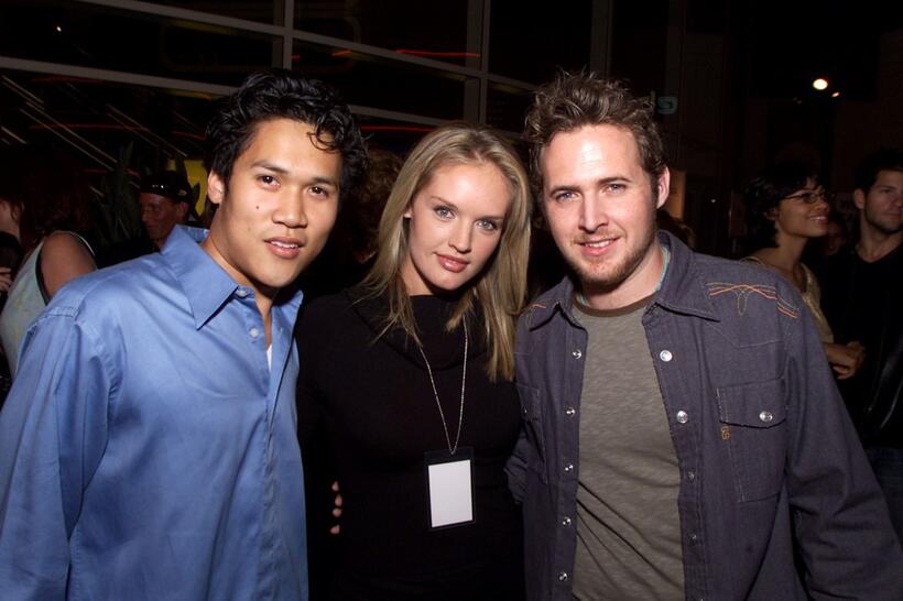 Dante Basco, Cassidy Rae and AJ Buckley at the premiere of "Extreme Days."