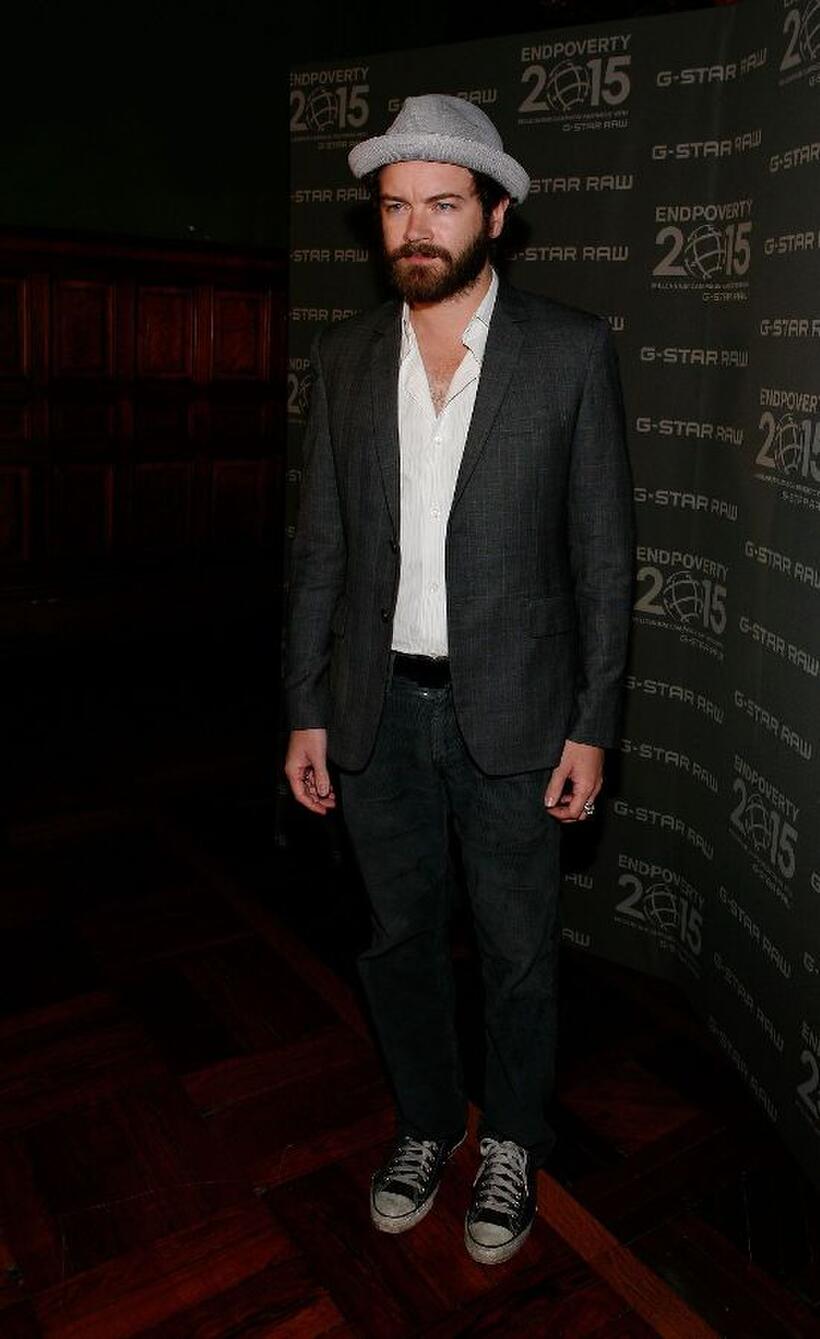 Danny Masterson at the G Star Spring 2009 fashion show during the Mercedes-Benz Fashion Week.