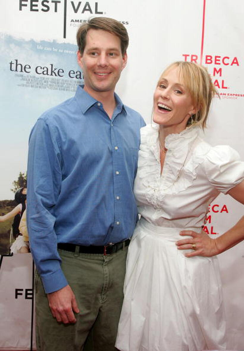 Mary Stuart Masterson and Peter Masterson at the 2007 Tribeca Film Festival, attend the premiere of "The Cake Eaters".