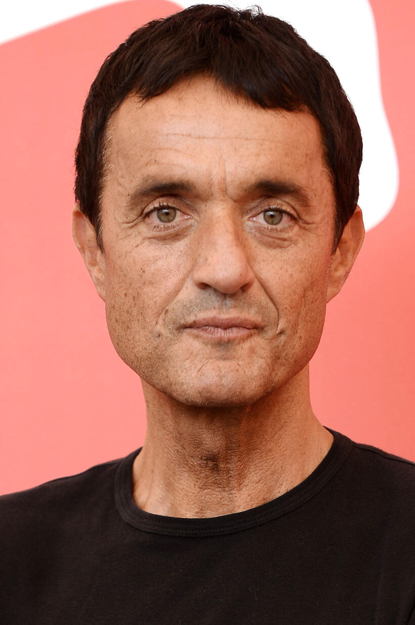 Giulio Base at the "The Anarchist Banker" photocall during the 75th Venice Film Festival.