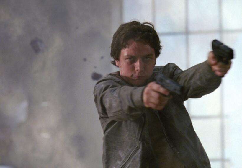James McAvoy as Wes Gibson in "Wanted."