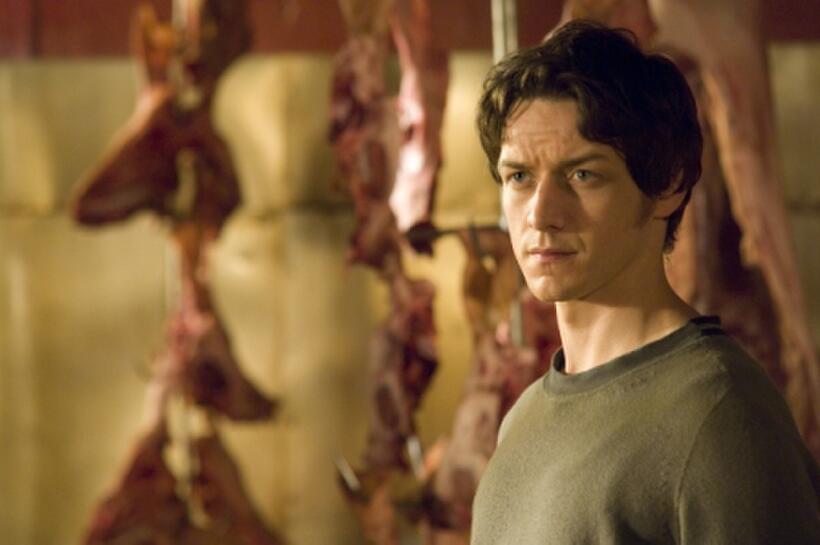 James McAvoy as Wes Gibson in "Wanted."