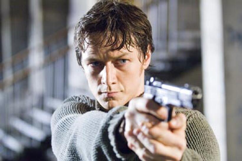 James McAvoy in "Wanted."