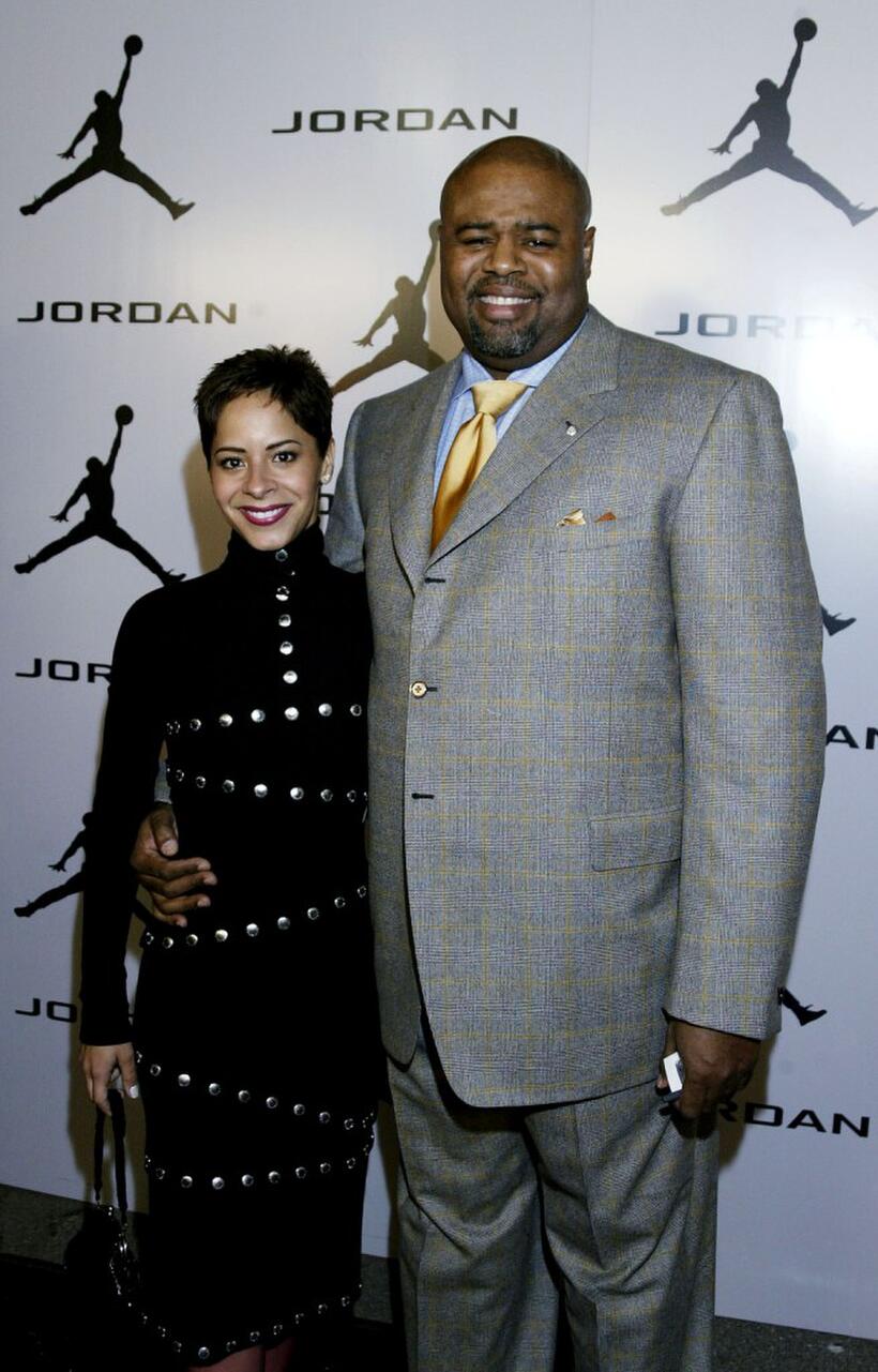 Julissa Marquez and Chi McBride at the "Comedy Court" comedy show.