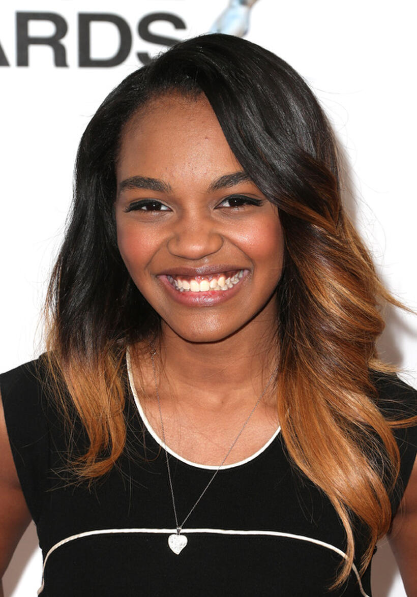 China Anne McClain at the 44th NAACP Image Awards in California.
