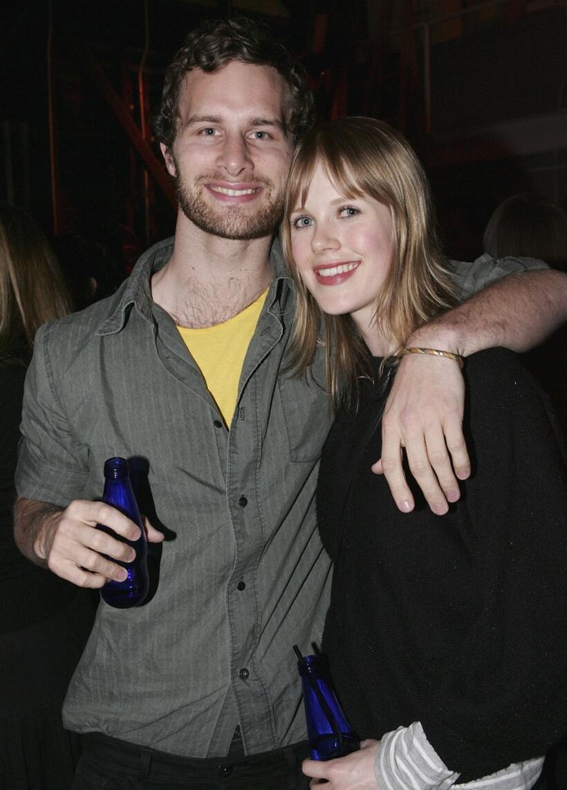 Alyssa McClelland and Mark Moffitt at the 2006 season launch of "Sydney Theatre Company."