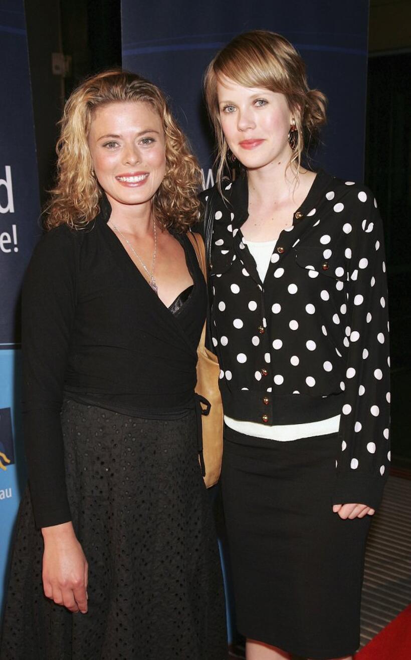 Libby Richmond and Alyssa McClelland at the 2006 IF Awards media launch.