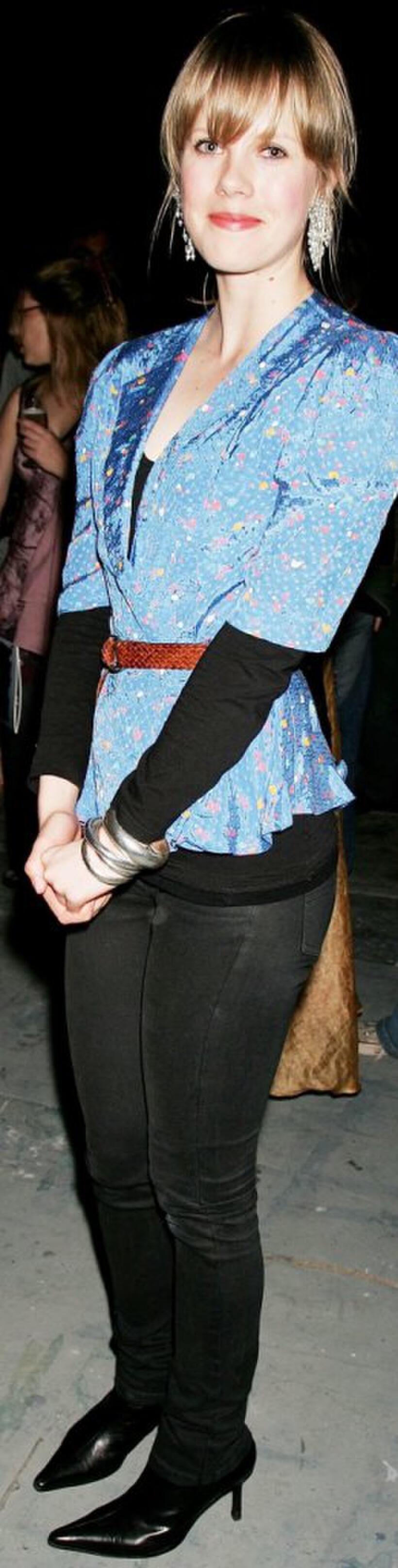 Alyssa McClelland at the party of the Sydney Theatre Company's 2007 Season Launch.