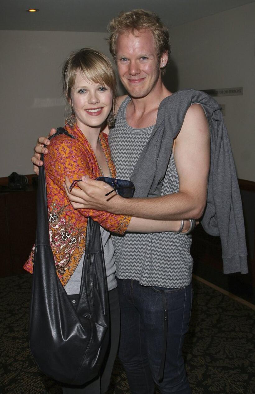 Alyssa McClelland and Luke Willdem at the 2006 Sydney Theatre Awards.