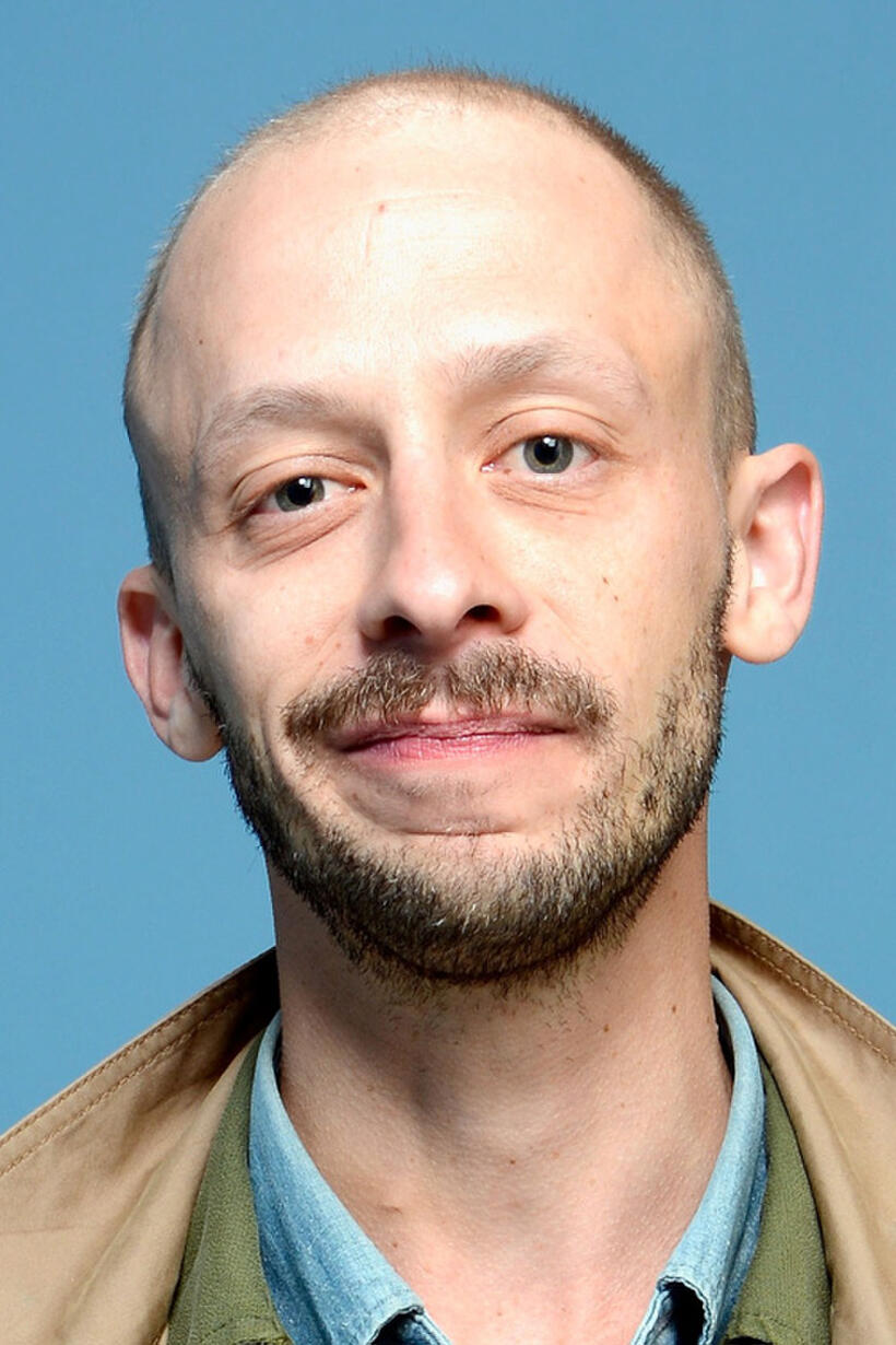 Maxwell McCabe-Lokos at the portrait studio during the 2013 Toronto International Film Festival.