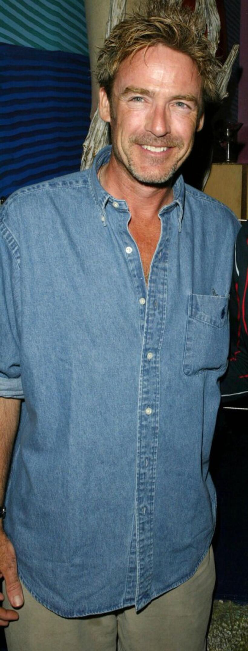 James McCaffrey at the after party of the premiere of "Open Water."