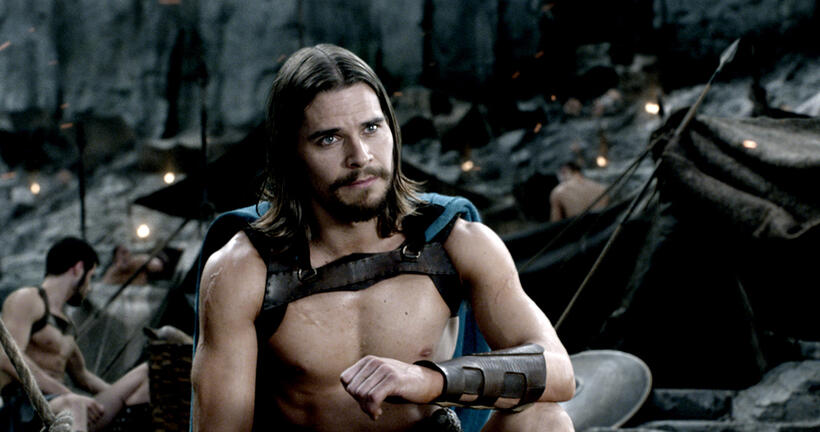 Hans Matheson as Aeskylos in "300: Rise of an Empire."